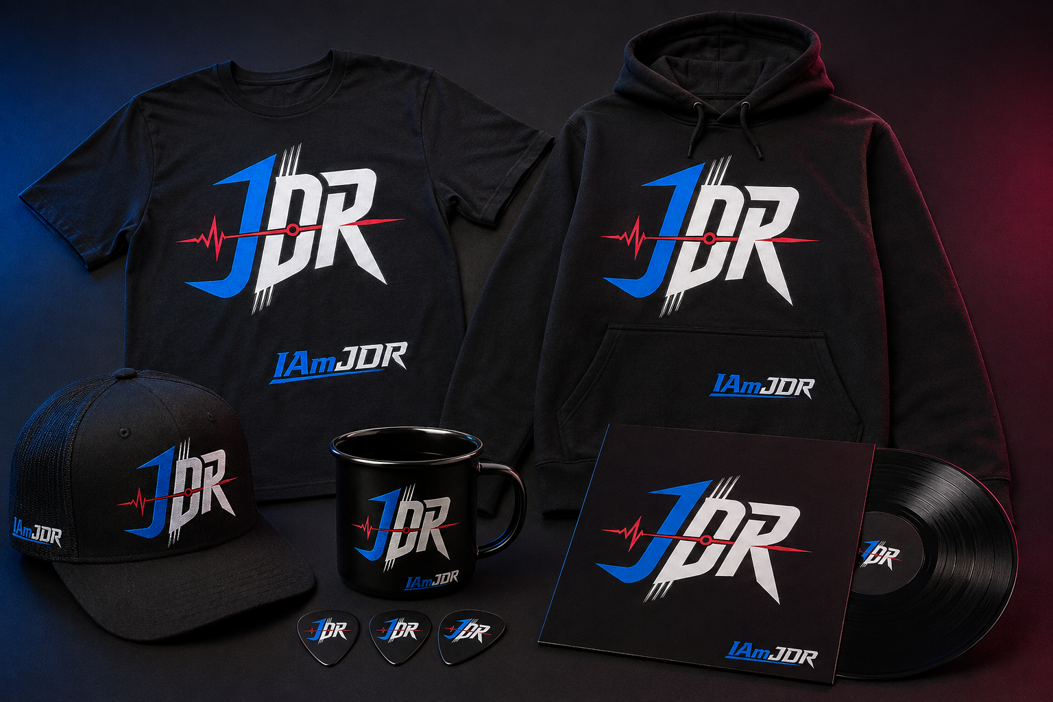 IAmJDR merchandise collection