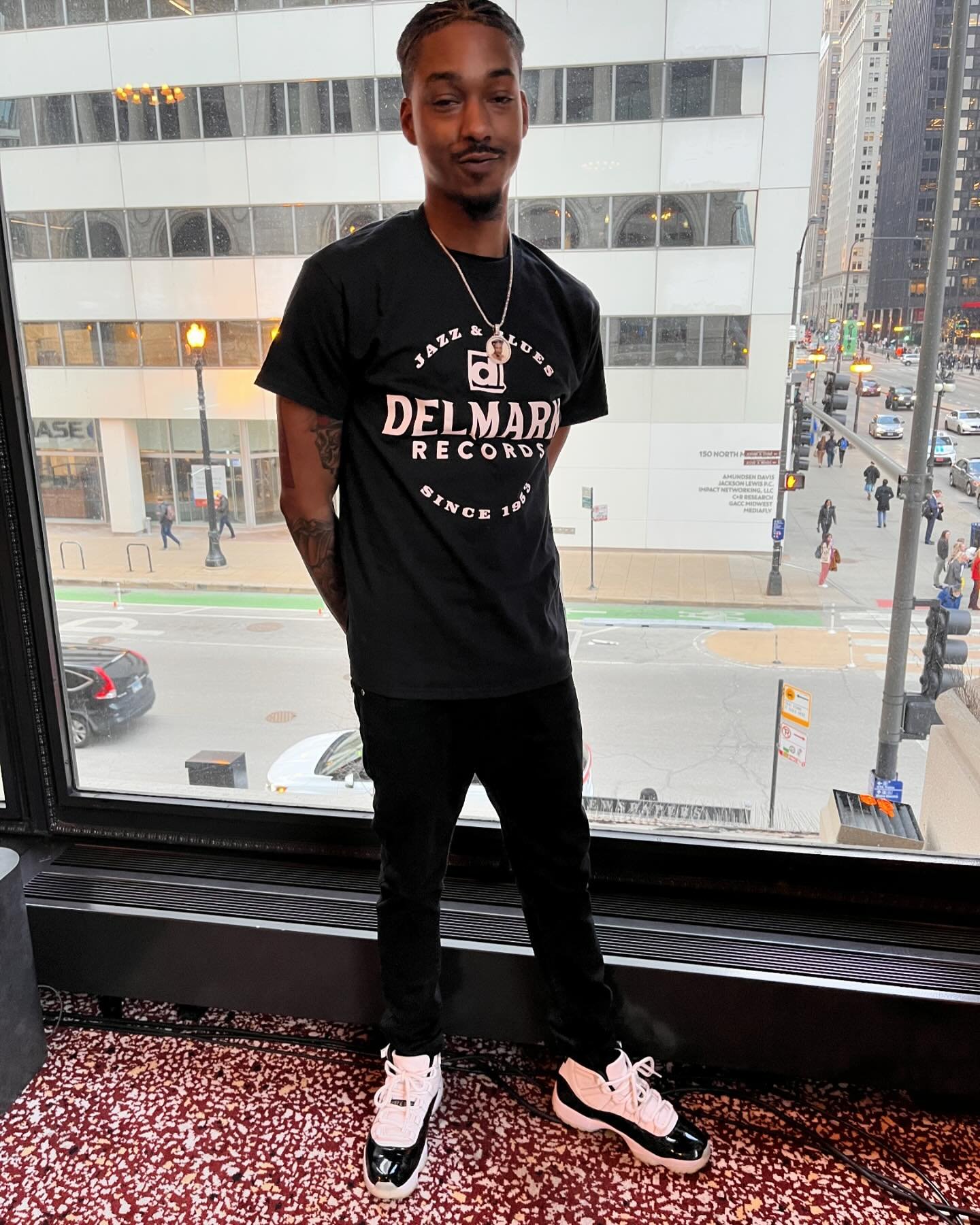 Jamiah Rogers standing in Chicago